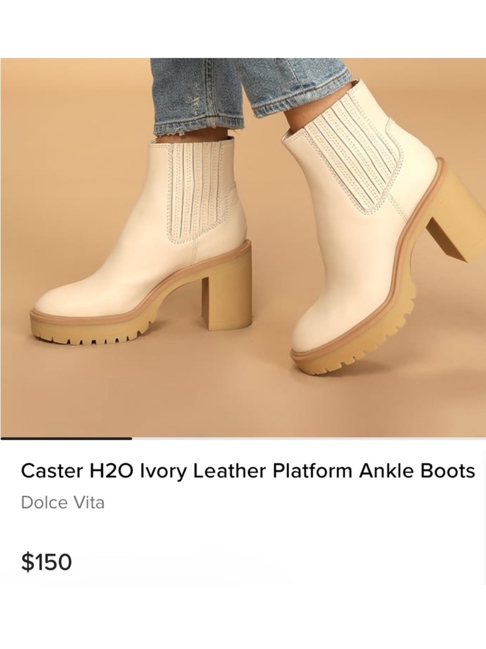 Dolce Vita Castor H20 Boot size 8.5